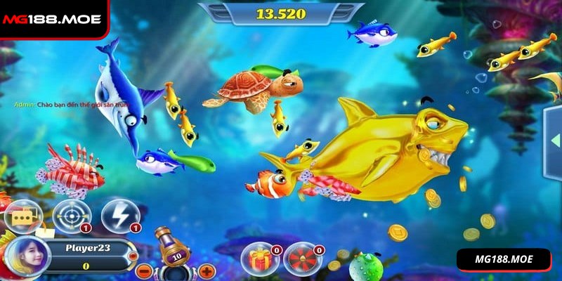 Bắn Cá Đại Dương - Bùng Nổ Trải Nghiệm Giải Trí Cực Sôi Động 1 Có nhiều phòng đấu thoải mái lựa chọn theo khả năng