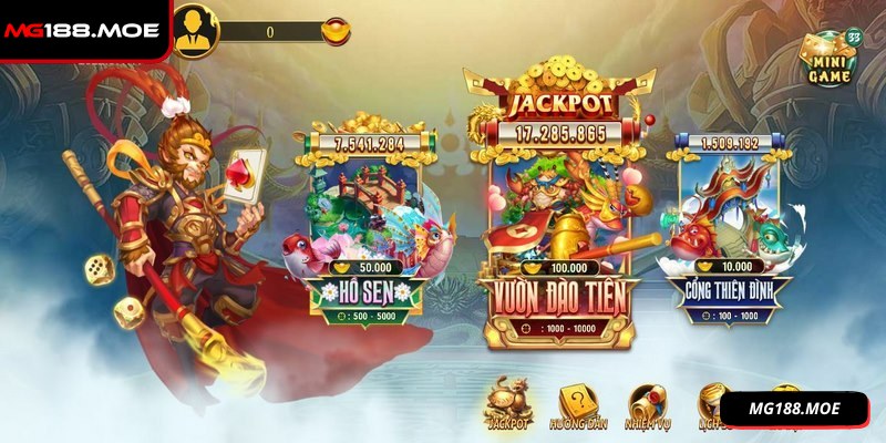 Bắn Cá Tây Du Ký - Phiêu Lưu Săn Boss Thần Thoại Cực Đỉnh 2 Hoàn thành nhiệm vụ hoặc tiêu diệt boss để có thưởng lớn