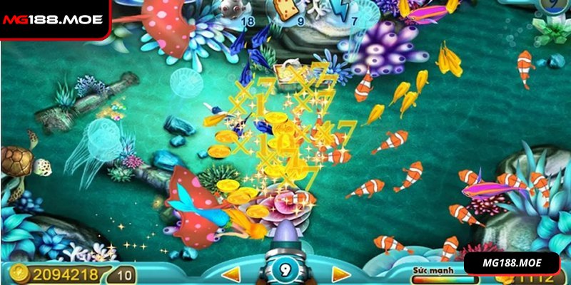 Game Bắn Cá Sấu - Phiêu Lưu Săn Quái Vật, Thưởng Hấp Dẫn 2 Các loài sinh vật trong game được mô phỏng 3D