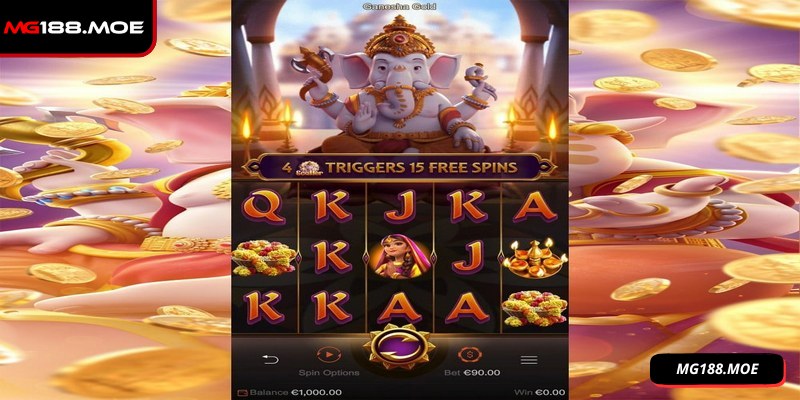 Ganesha Vàng thổi bùng cảm xúc với từng vòng quay