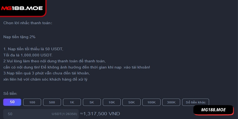 Cần check kỹ yêu cầu trước khi thực hiện giao dịch